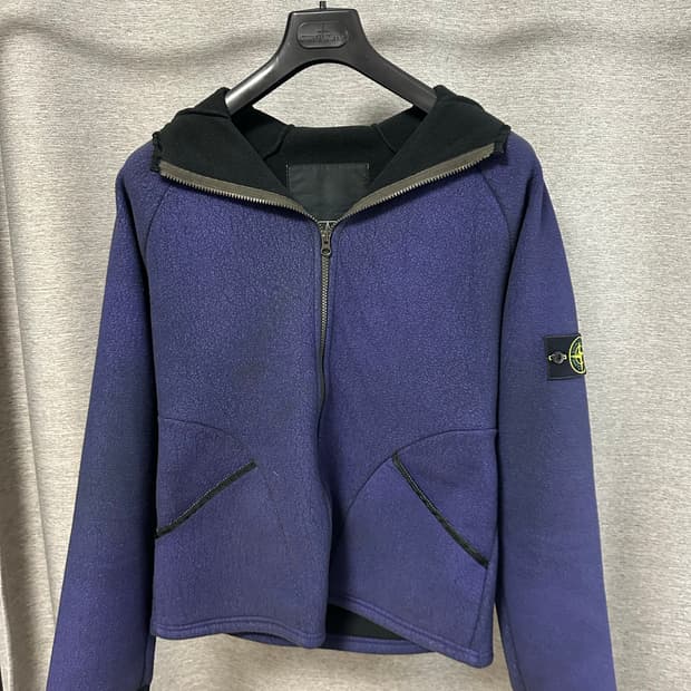 스톤아일랜드 데님라인 아카이브 플리스자켓 퍼플 (L)