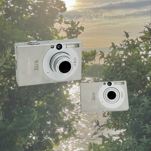 인기!) 캐논 익서스 70 Ixus 빈티지 디카