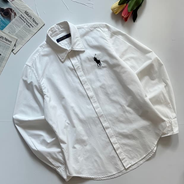 Polo 폴로랄프로렌 빅포니 화이트 셔츠