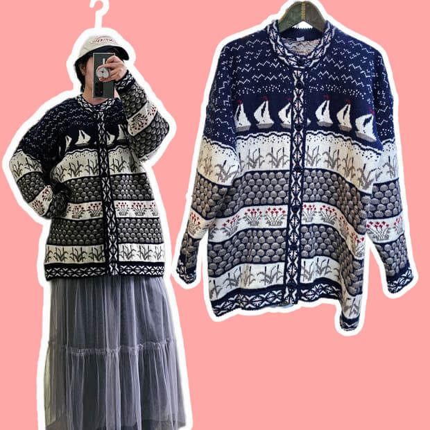 Sweden nature 노르딕 가디건