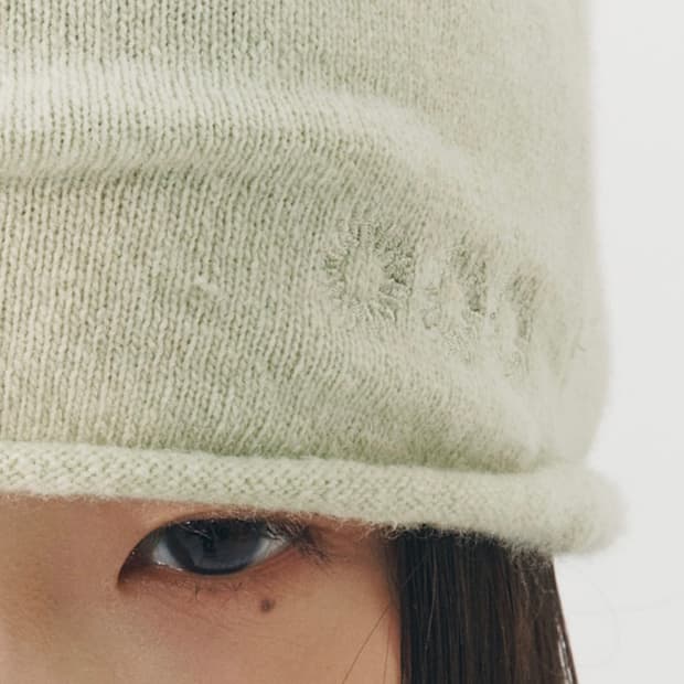 999HUMANITY Overfit Rolled Beanie