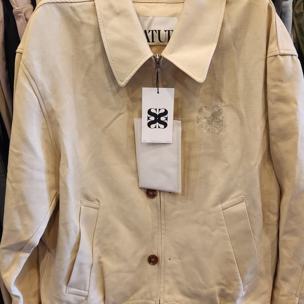 세터 테오 프리미엄 옥스퍼드 프렌치 워크자켓 새제품 