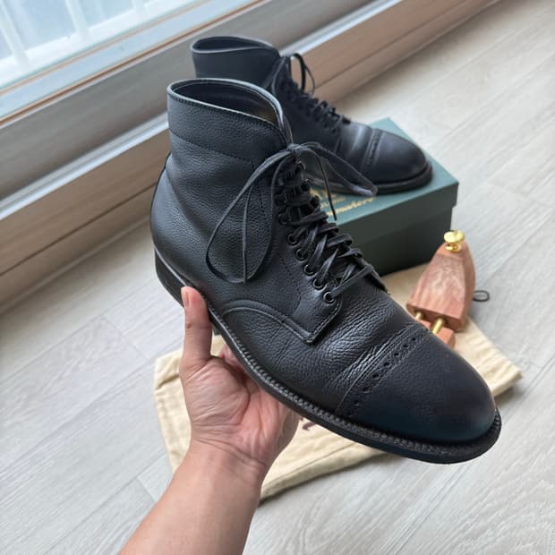 알든(alden) 그레인레더 캡토부츠 8.5d