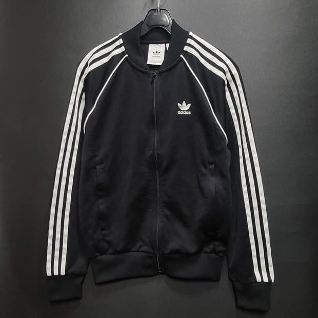 아디다스 불꽃 파이어버드 검흰 슈퍼스타 트랙탑 져지 