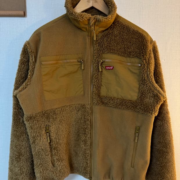 [M]리바이스 피스드 플리스 자켓 후리스 자켓