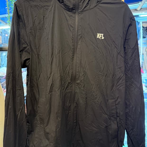 NFL 블랙 바람막이