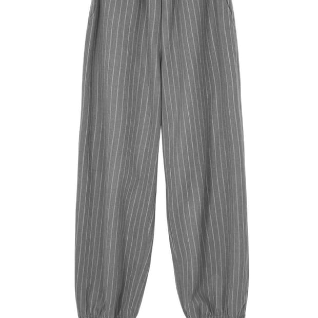 호노 리포트 스트라이프 팬츠 오트 (FREE)