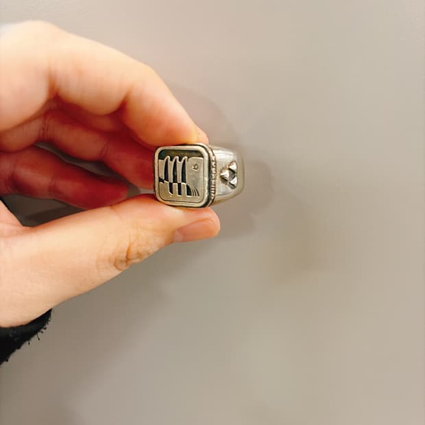 유일매물) 헬퍼 킬베로스 킹크로치 반지