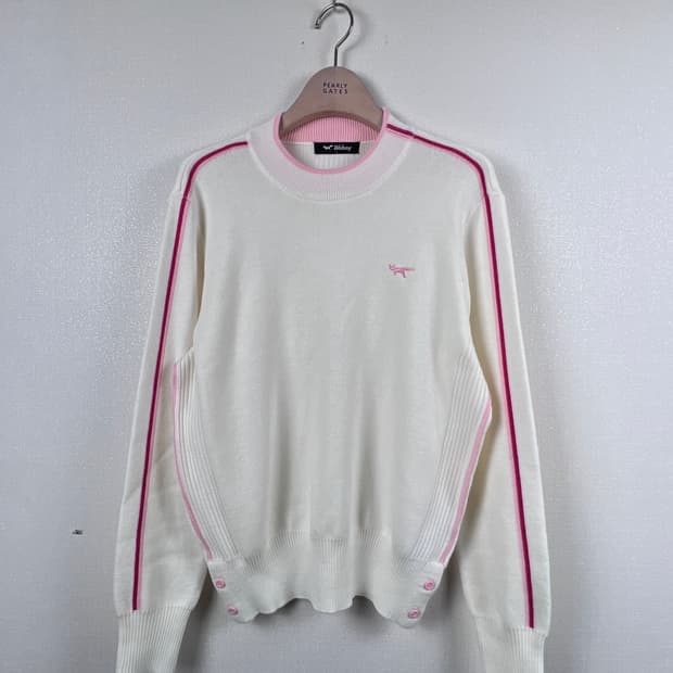 울시골프 여성 반목 니트 100