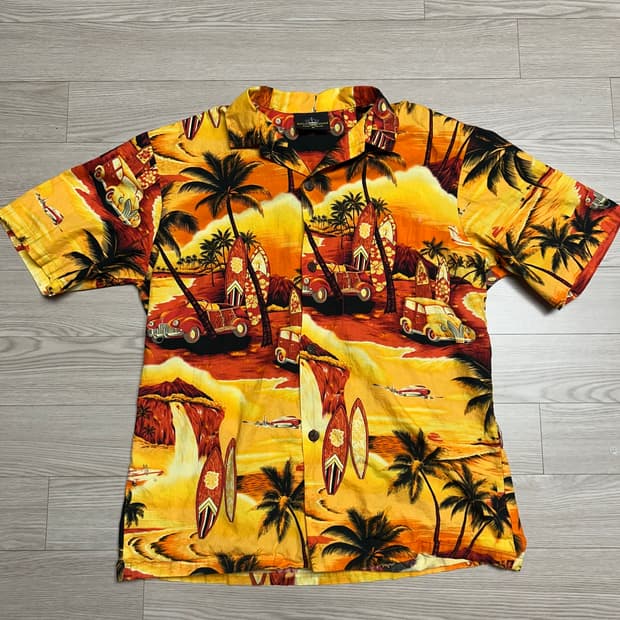 Royal Creations 하와이안 셔츠 MADE IN HAWAII