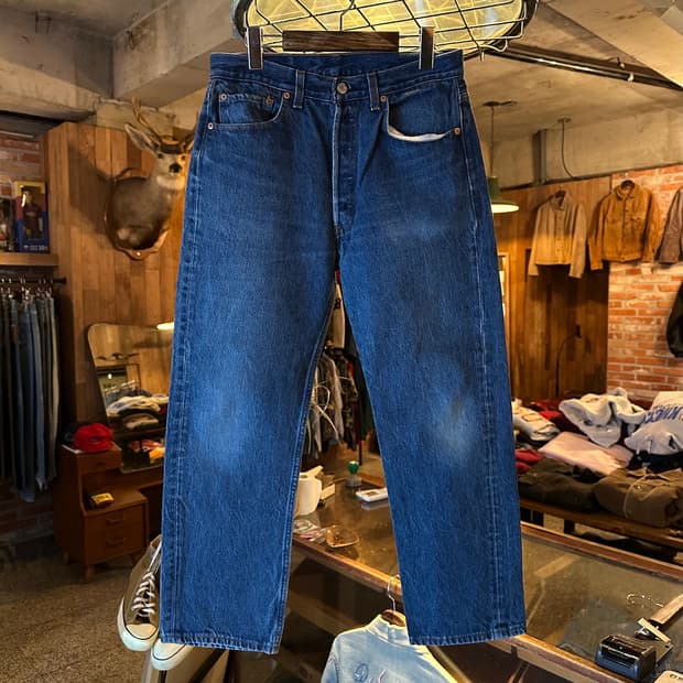 90s USA 빈티지 리바이스 501XX 데님 팬츠
