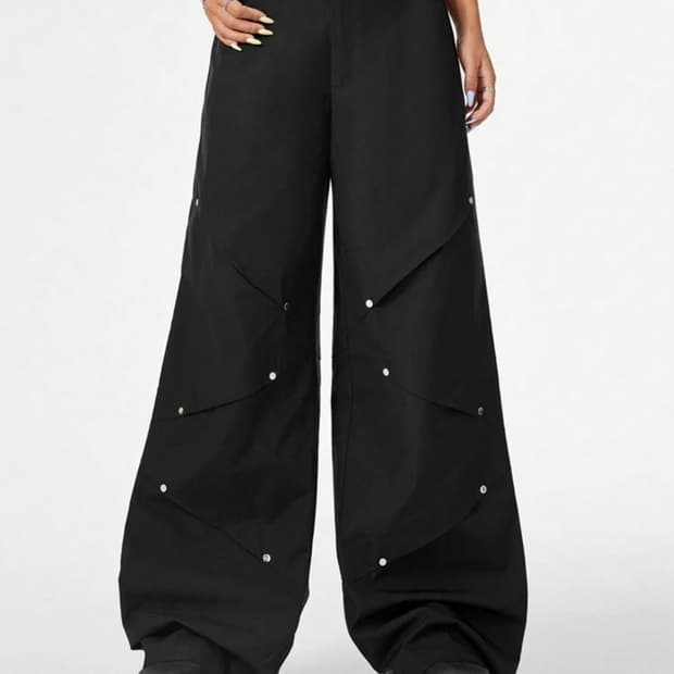 y2k 스터드 카고 팬츠 