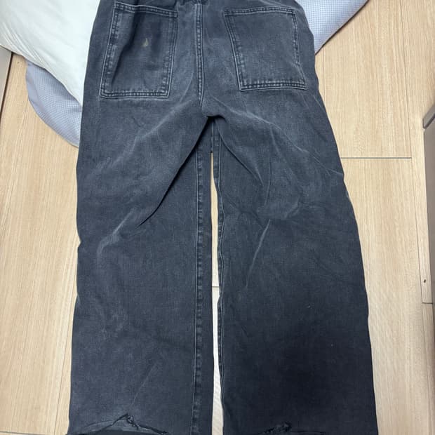 Indepdent notion 와이드레그 14oz 데님