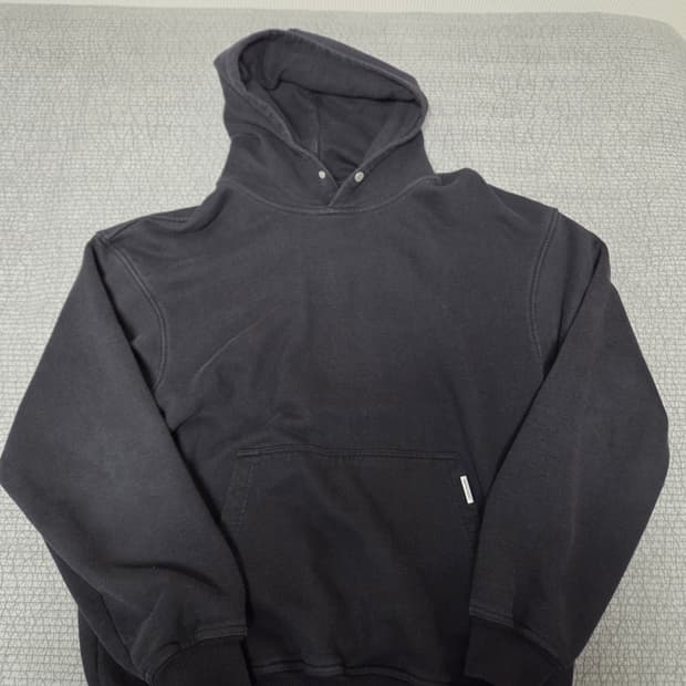 Represent 리프레젠트 블랭크 후드 블랙 M