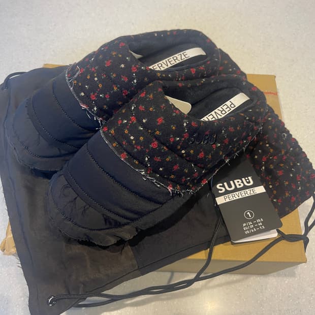 수부 subu 미발매 슬리퍼 입니다.