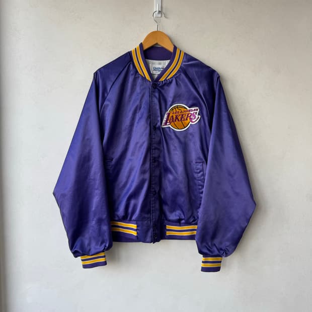 90s Chalk Line 바시티 자켓