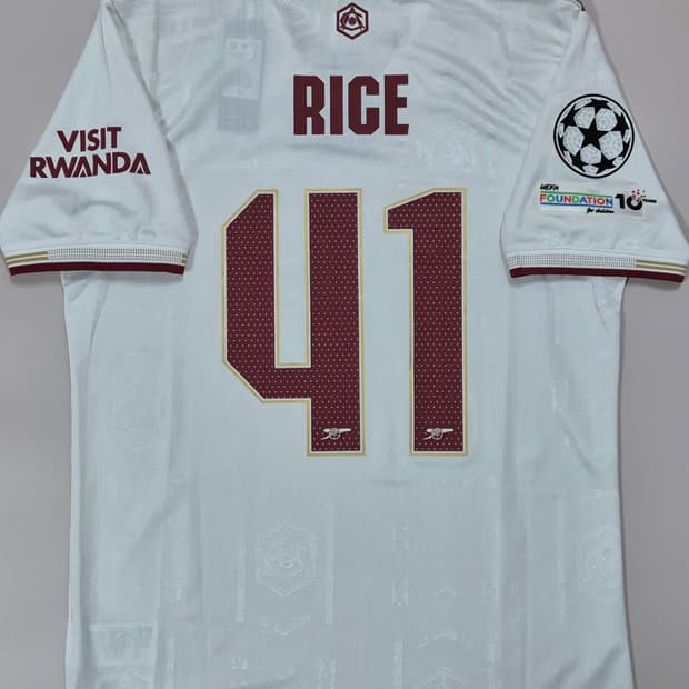 25-26 아스날 데클란 라이스 써드 유니폼 XL