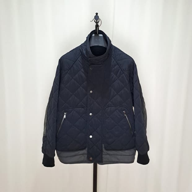 (택포) 시스템옴므 22FW 오버핏 퀼팅자켓 100 C242