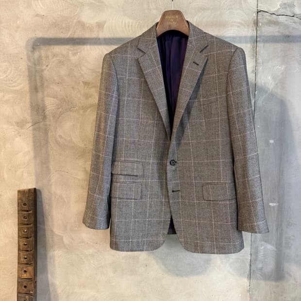 랄프로렌 퍼플라벨 캐시미어 테일러드 자켓 95