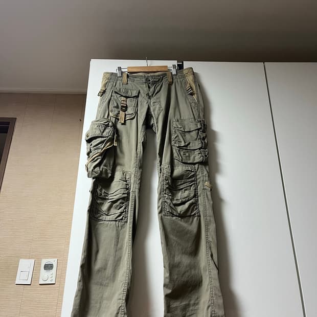 [4] 폴로 랄프로렌 90s 멀티 포켓 카고팬츠(스캇 맛)