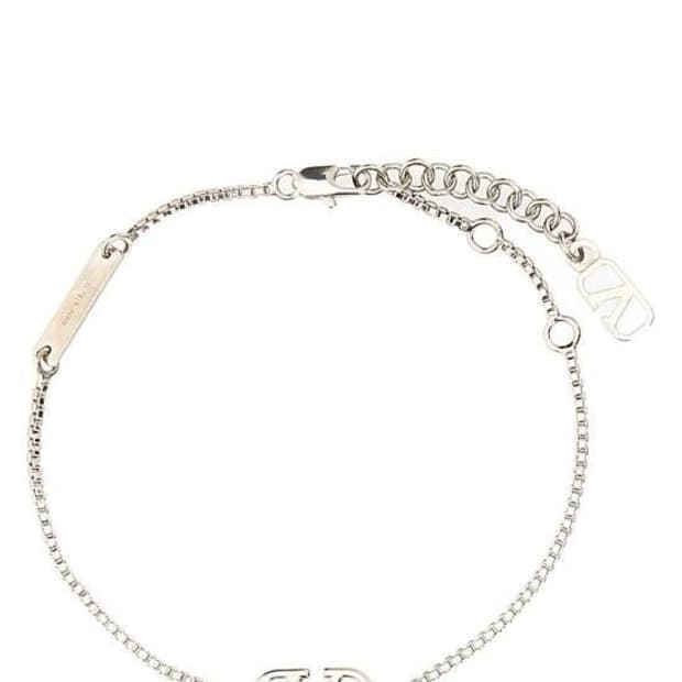 발렌티노 가라바니 V 로고 팔찌 (4Y2J0N40MET)