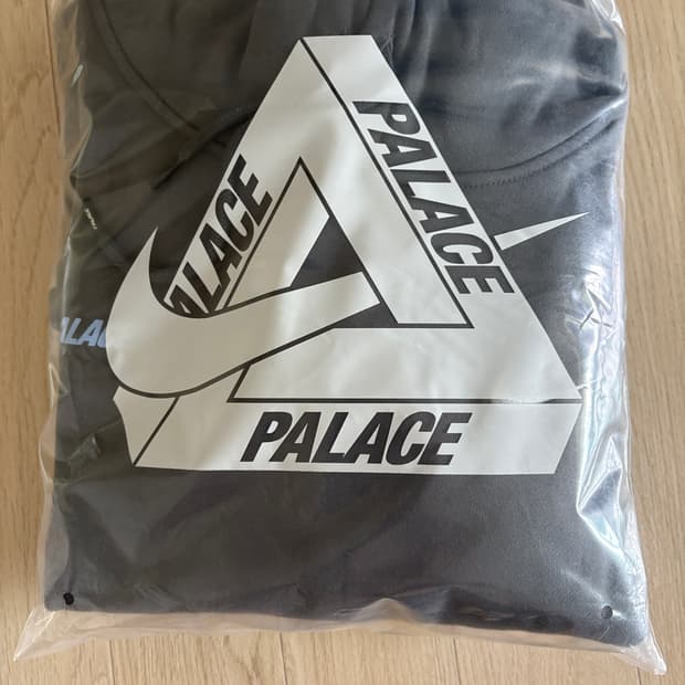 나이키 팔라스 스우시 차콜 후드 라지