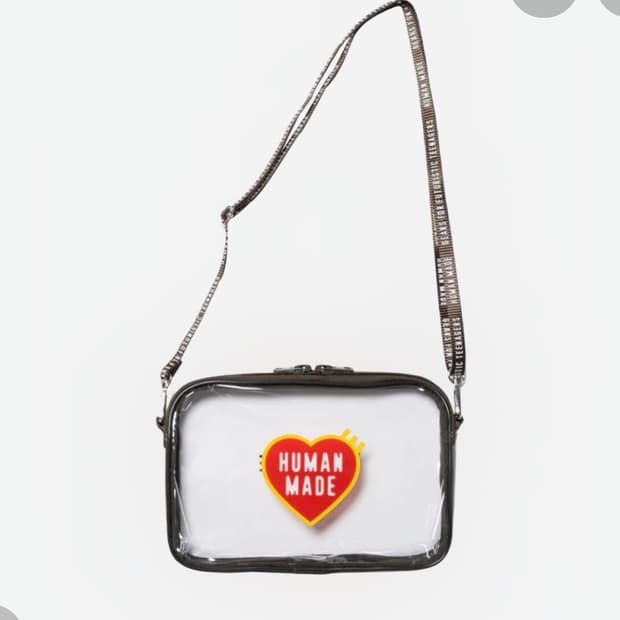 휴먼메이드 pvc 크로스백