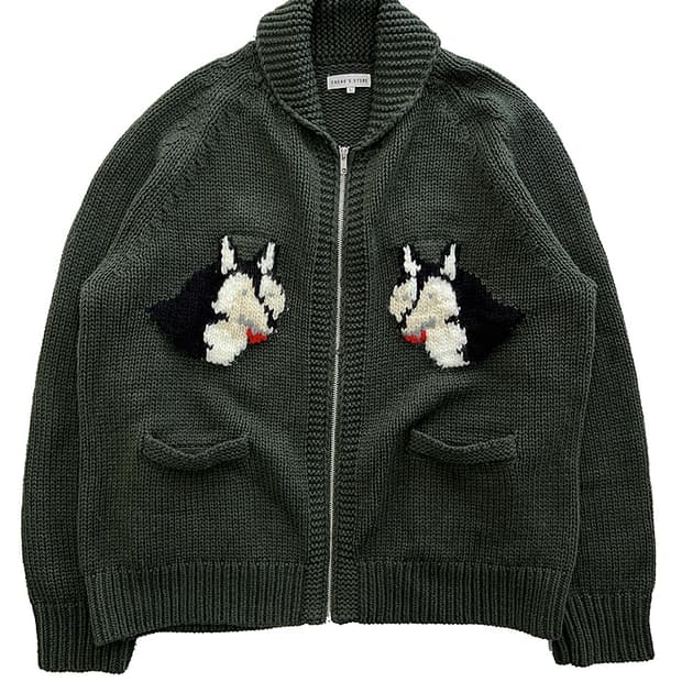 프릭스스토어 허스키 니트집업