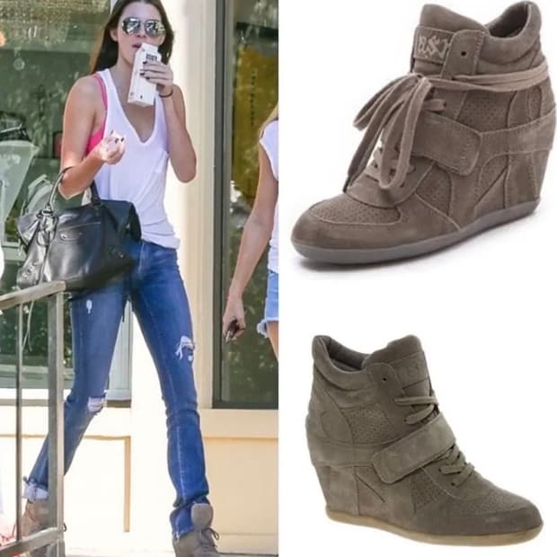 아쉬 웨지힐 블랙 36