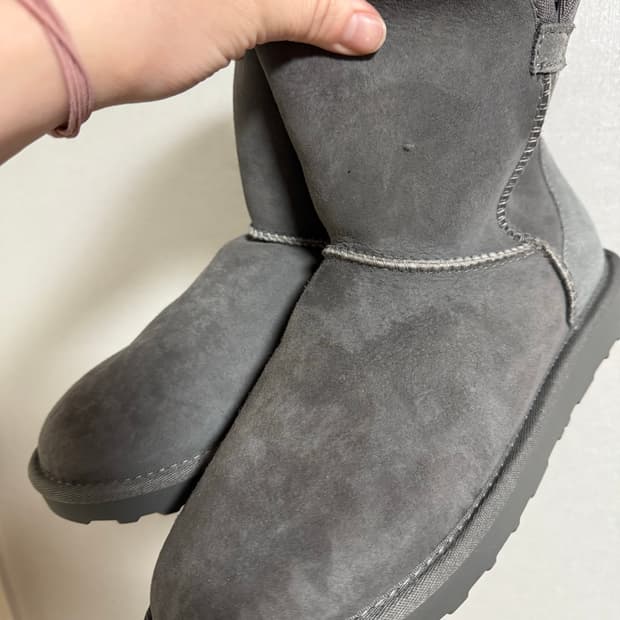 진짜양가죽양털부츠새거