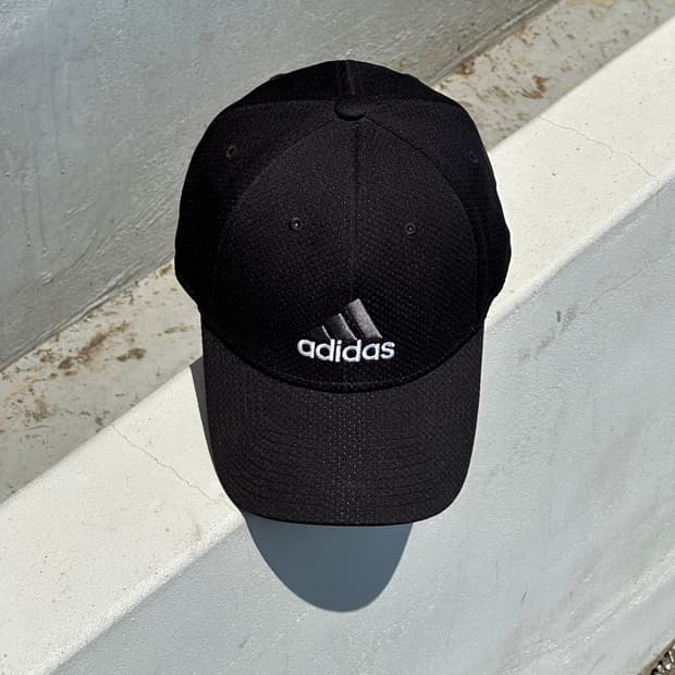 [L-XL] 아디다스 로고 블랙 볼캡 모자