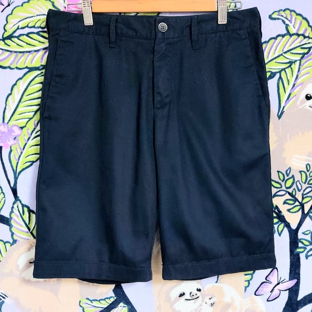 <필독> 지오다노 치노 하프 팬츠 블랙