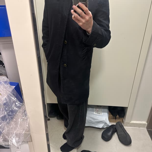 꼼데가르송 옴므 듀스 폴리축융 카코트