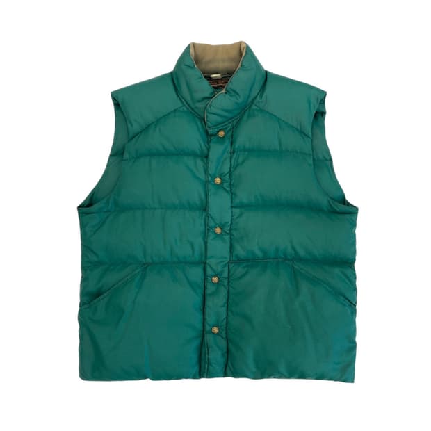 7-80's 에디바우어 립스탑 다운 베스트