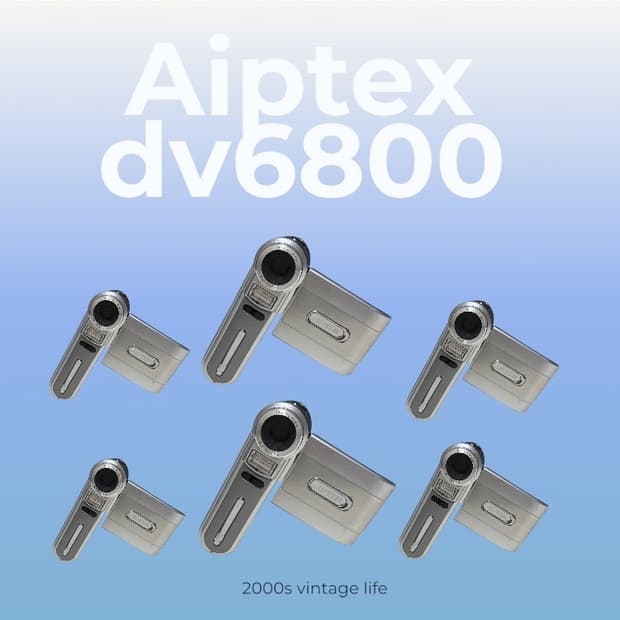 π₯β¨ AIPTEK DV6800 λΉν°μ§ λμ§νΈ μΊ μ½λ νλ§€ν©λλ€! β¨π₯