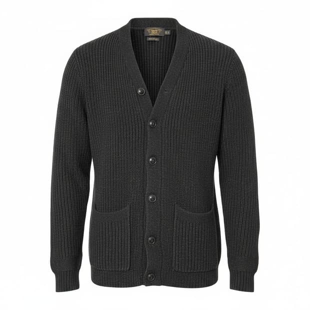 랄프로렌 더블알에 RRL 콘초 울 가디건 100사이즈