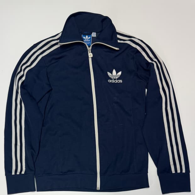 아디다스 올드스쿨 유로파 져지 트랙탑 네이비