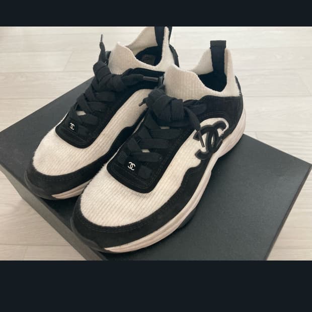 샤넬 스니커즈 35사이즈