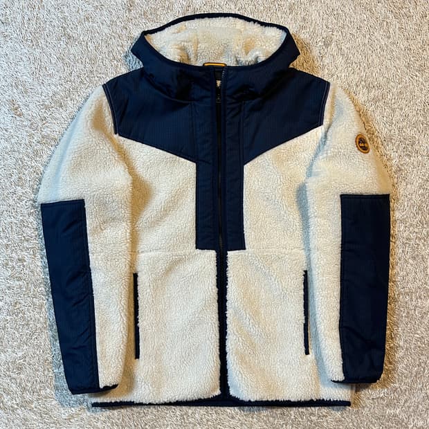 팀버랜드 TIMBERLAND 쉐르파 플리스 후드 자켓