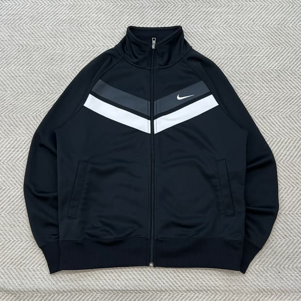 나이키 배색 트랙탑 r3569