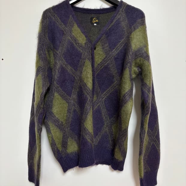 니들스 모헤어 가디건