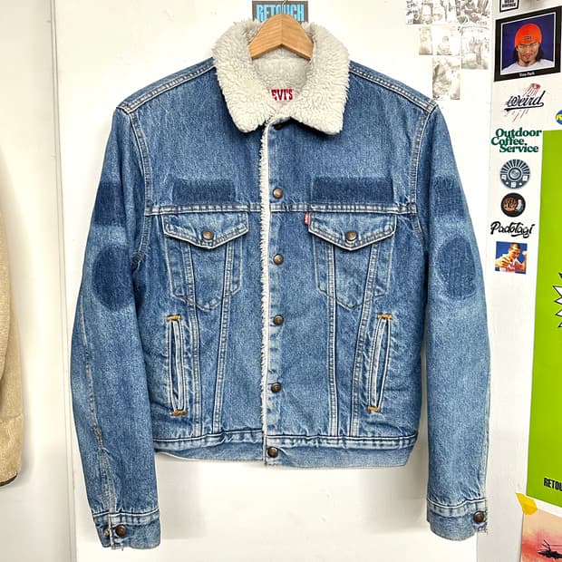 80‘s 리바이스 쉐르파 데님자켓