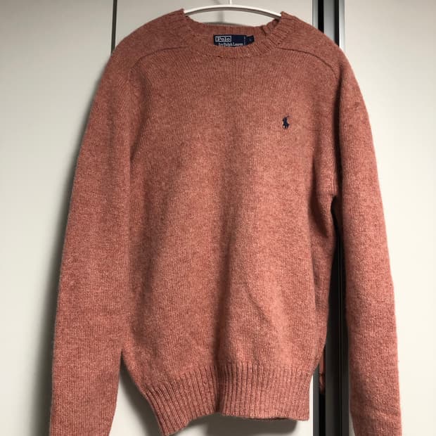 폴로 인디핑크 니트