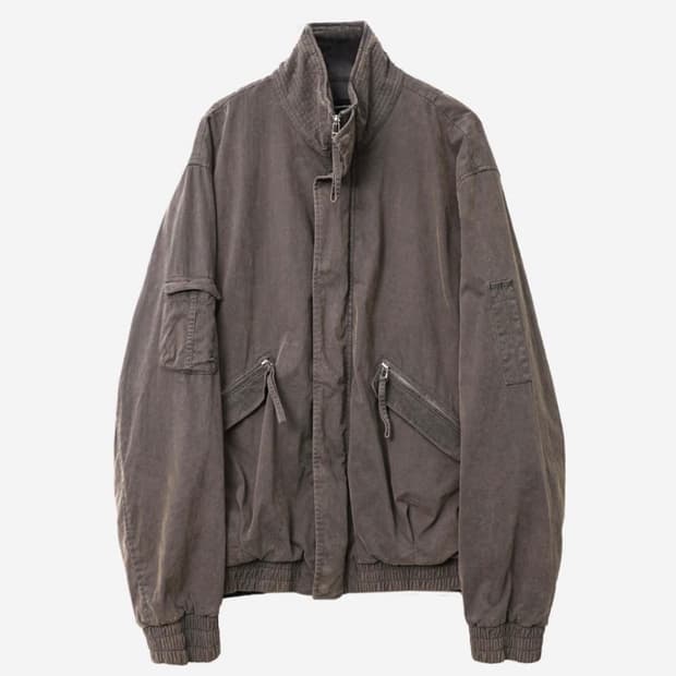 999humanity 블리치드 봄버 자켓