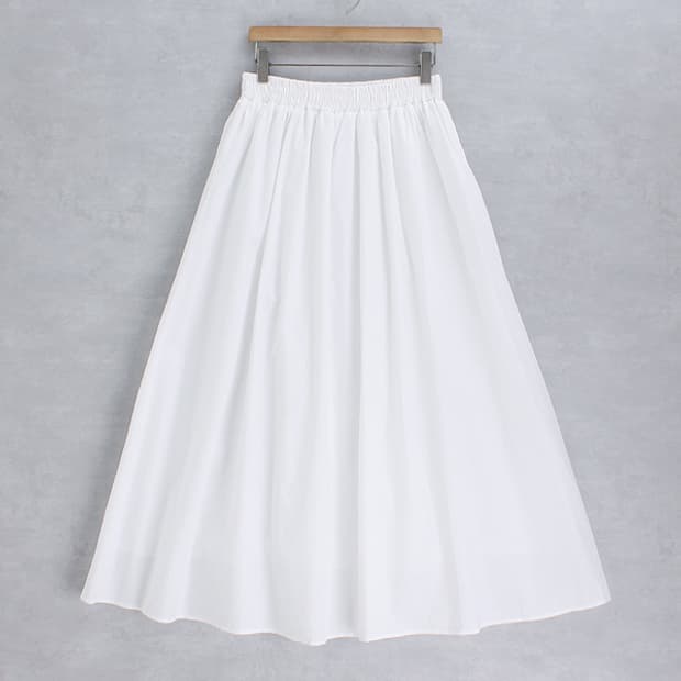 GRL _ twill band skirt