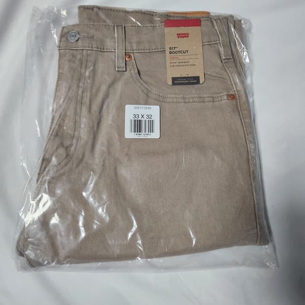 [새상품] 현행 리바이스 517 베이지진 팝니다.