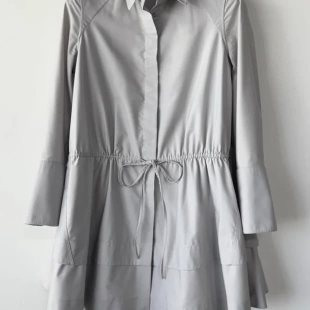 알라이아 꼬르소꼬모 티어드 셔츠 원피스