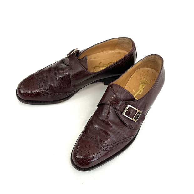 입생로랑 1996 몽크 스트랩 드레스 슈즈