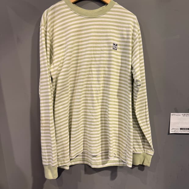 오베이 스트라이프 롱슬리브