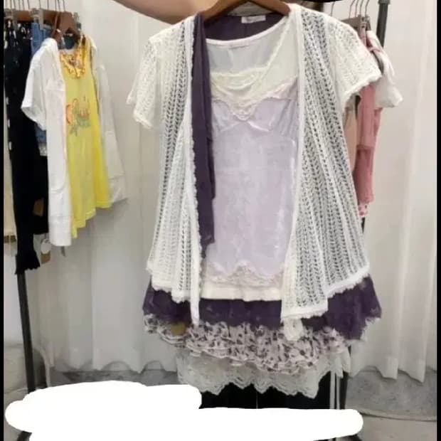 선가든파티 페어리걸합정빈티지하나모토 미야코모레비코코모리 크루빈티지 후유